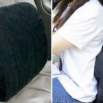 Pán sedí za volantom v správnej polohe, aby predišiel bolestiam chrbta